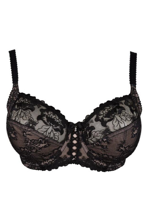 Pour Moi Sofia Lace Embroidered Side Support 3827